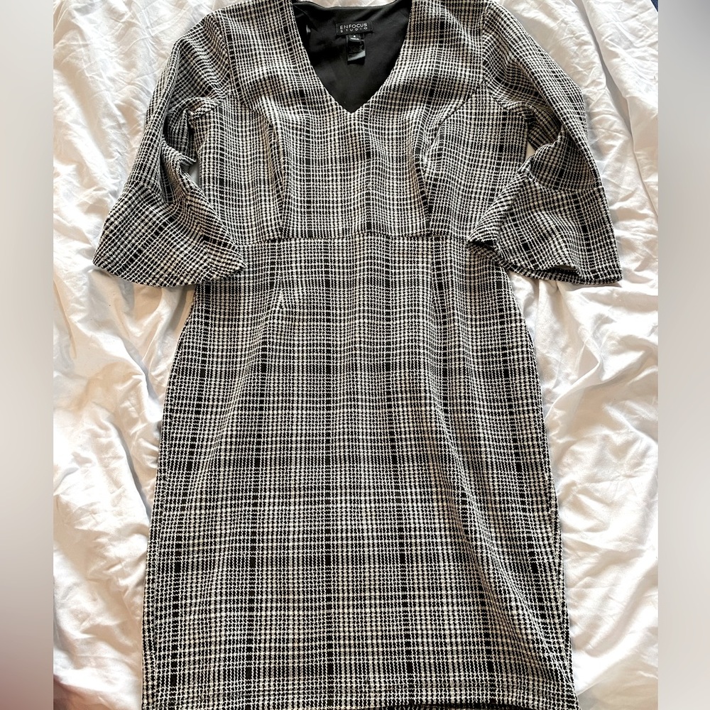 EnFocus Studio Black & White Dress